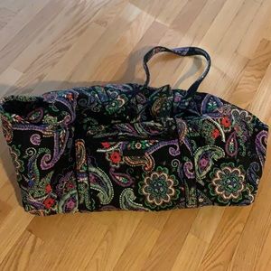 Large Vera Bradley duffle bag